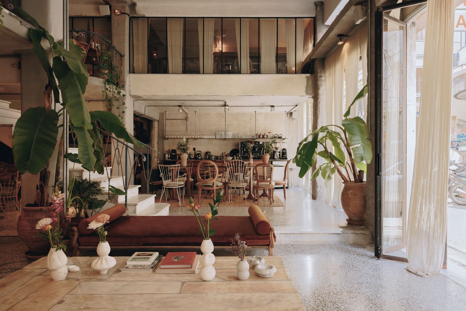 Mona Athens Boutiquehotel Griechenland Lounge Koch Events