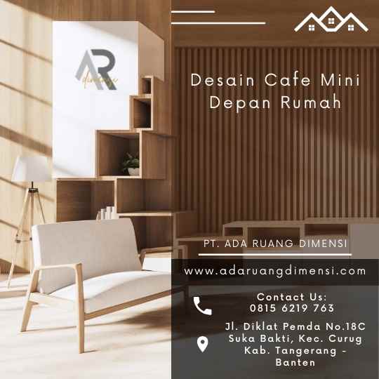 Desain Cafe Mini Depan Rumah