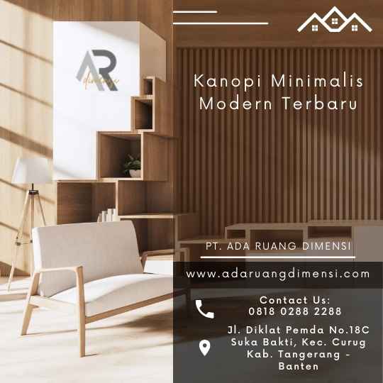 Kanopi Minimalis Modern Terbaru