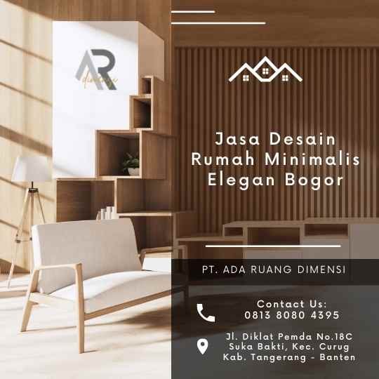 Jasa Desain Rumah Minimalis Elegan Bogor