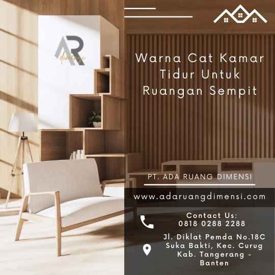 10 Warna Cat Kamar Tidur Untuk Ruangan Sempit yang Membuatnya Terlihat Lebih Luas